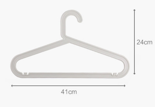 Set 10 móc treo quần áo cao cấp không để lại vết keo phong cách Bắc Âu Baju Ikea