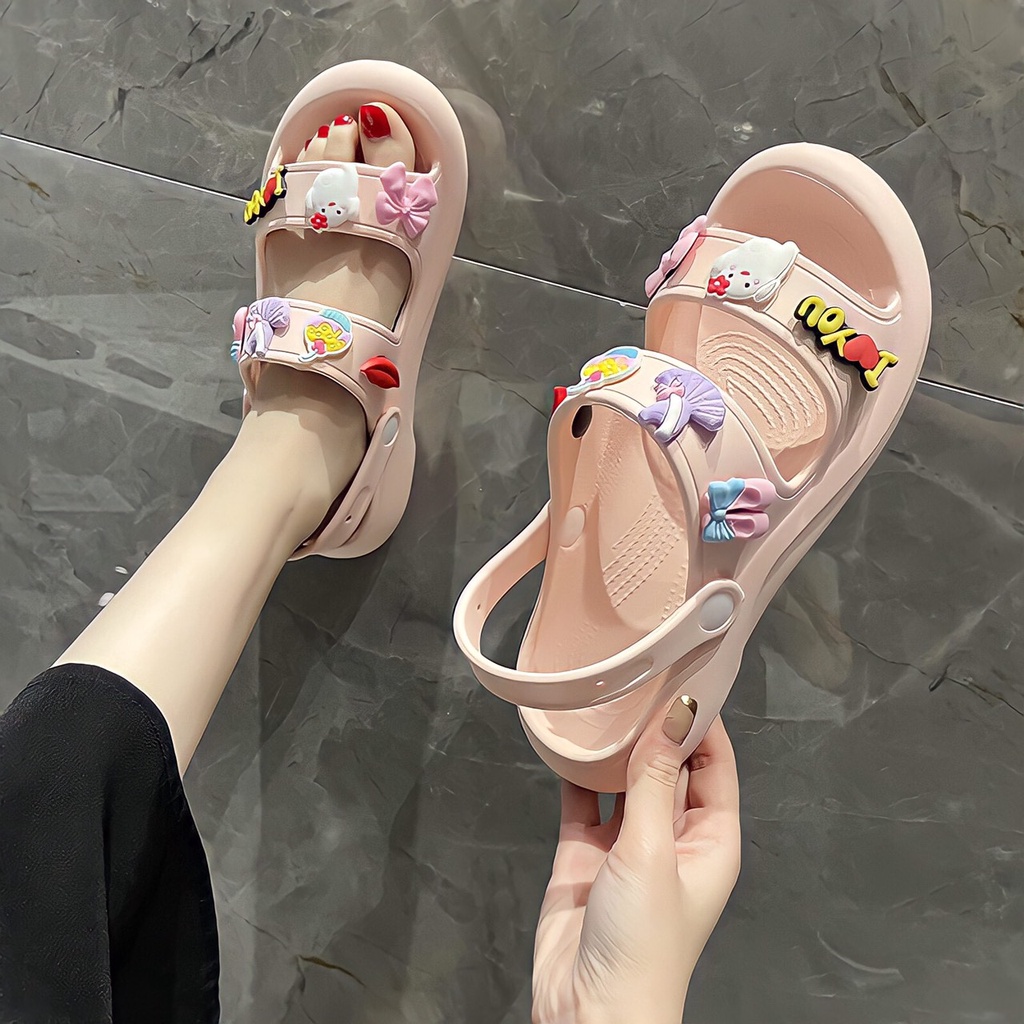 Dép Cross 2 quai siêu êm chân. chất liệu EVA lên chân cực xinh