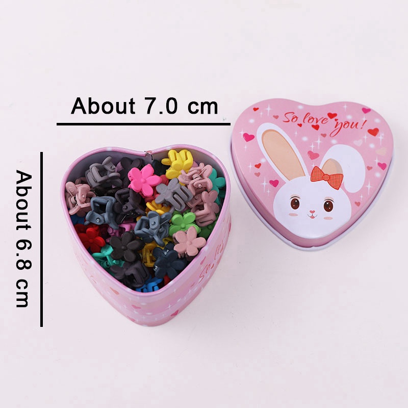Kẹp Tóc Mini Hình Hoa Hoạt Hình Dễ Thương Thời Trang Cho Bé Gái