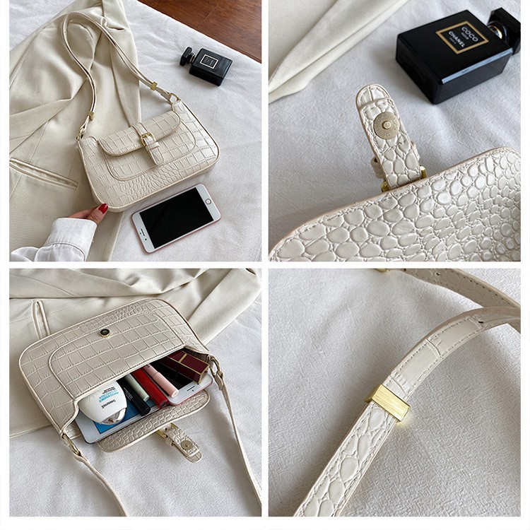 Túi xách nữ đeo chéo họa tiết vân cá sấu TX16 túi xách kẹp nách -Chip Xinh Boutique | BigBuy360 - bigbuy360.vn