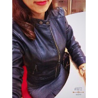 Áo khoác da nữ thời trang, da mềm không bong tróc form chuẩn (Hình thật kèm feedback KH) | BigBuy360 - bigbuy360.vn