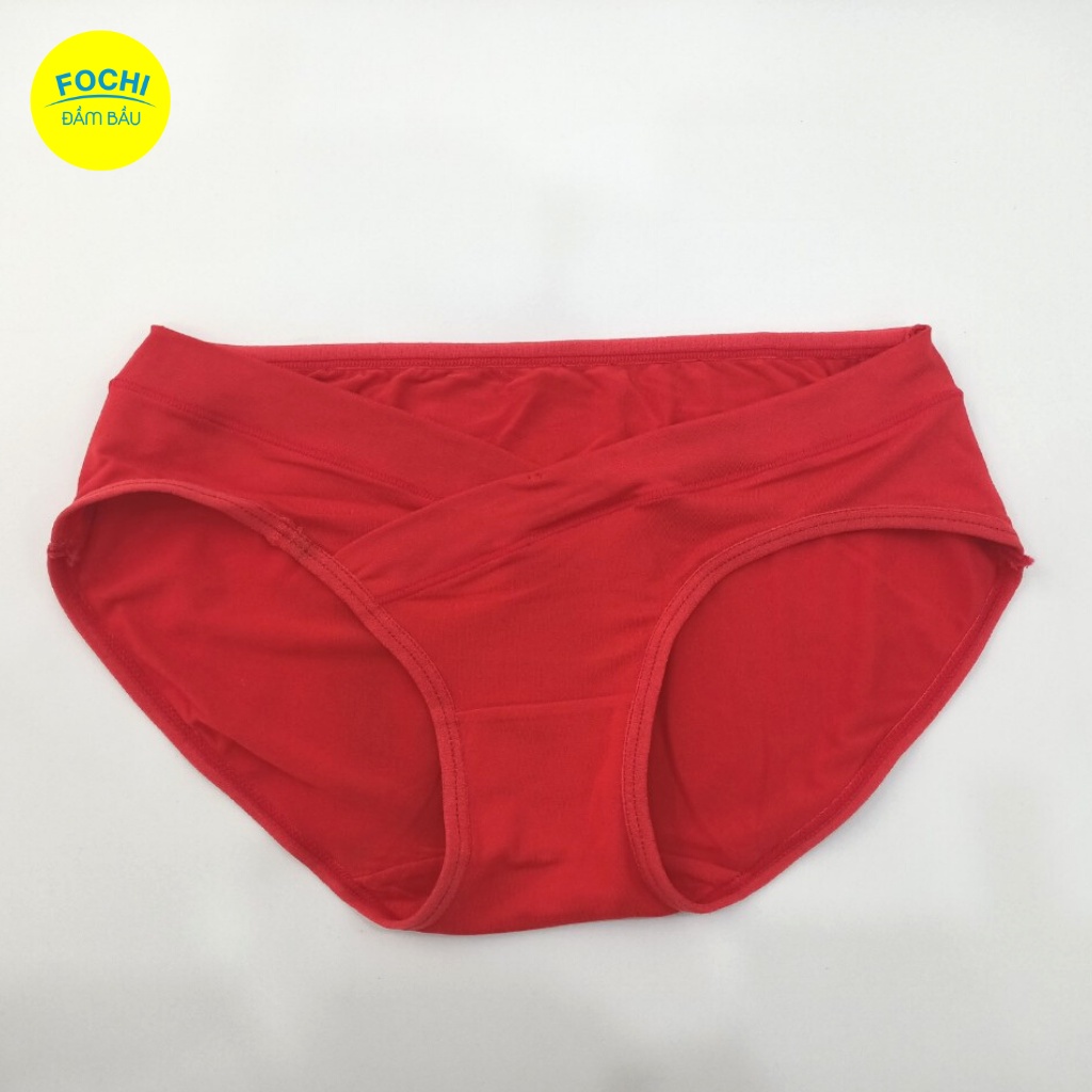 Quần Lót Nữ Cho Bà Bầu Cạp Chéo Cotton Thái FOCHI Bigsize Kháng Khuẩn Co Giãn 4 Chiều Thoáng Mát Thấm Hút Mồ Hôi QLB006 | BigBuy360 - bigbuy360.vn