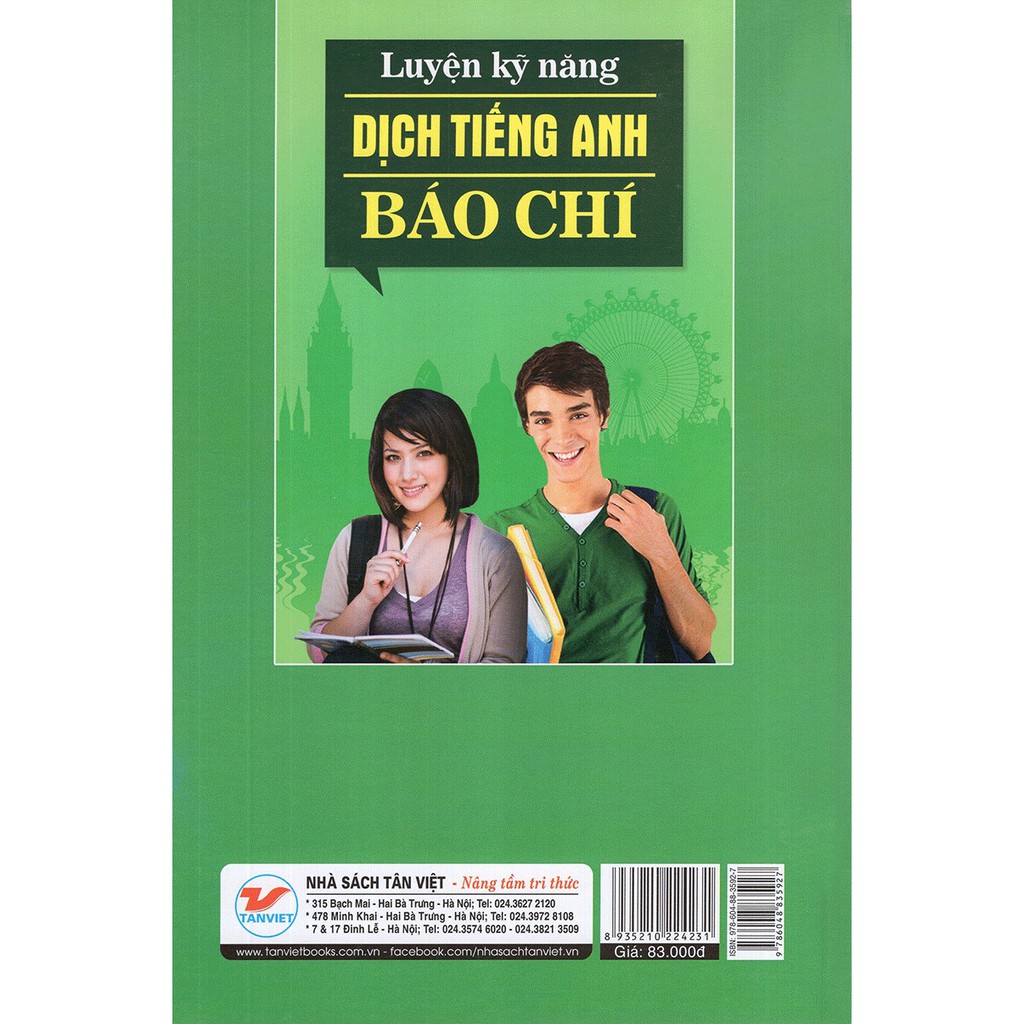Sách - Luyện Kỹ Năng Dịch Tiếng Anh Báo Chí