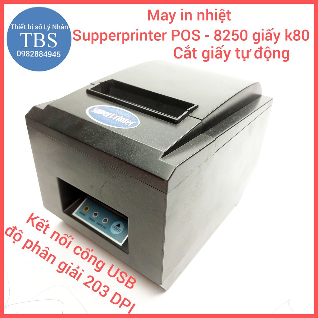 Máy in nhiệt khổ giấy K80 có cắt giấy tự động nhiều hãng khác nhau | BigBuy360 - bigbuy360.vn