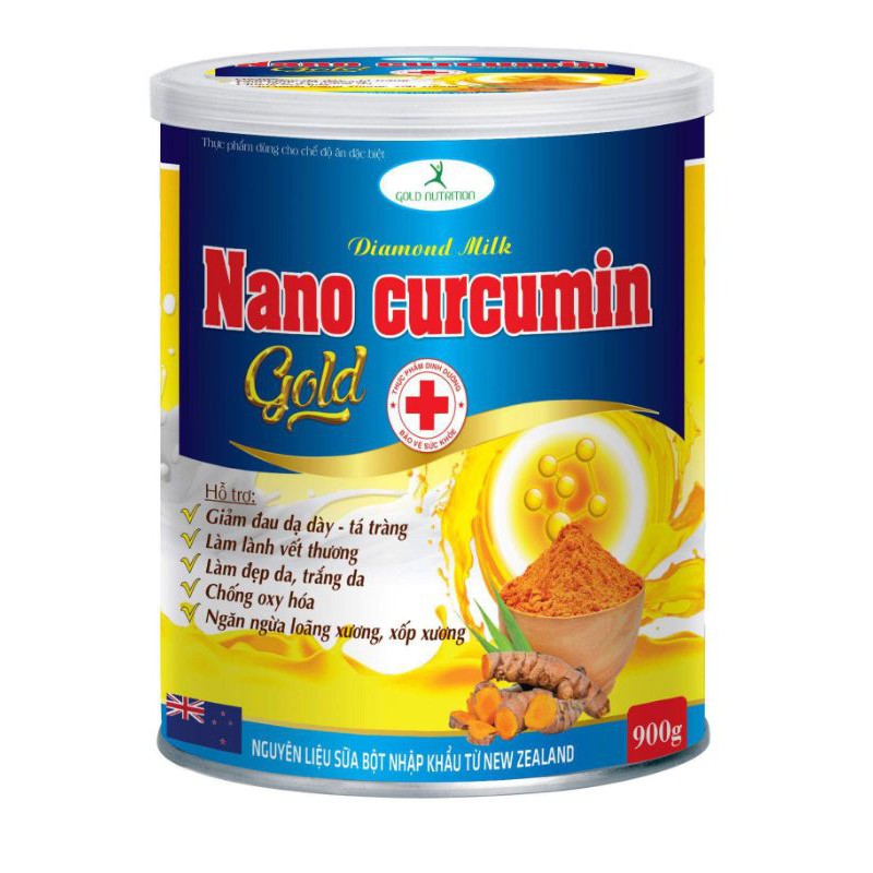 [Hộp 900gr] Combo mua 5 tặng 1 ( Sữa Nghệ diamond milk nano curcumin gold