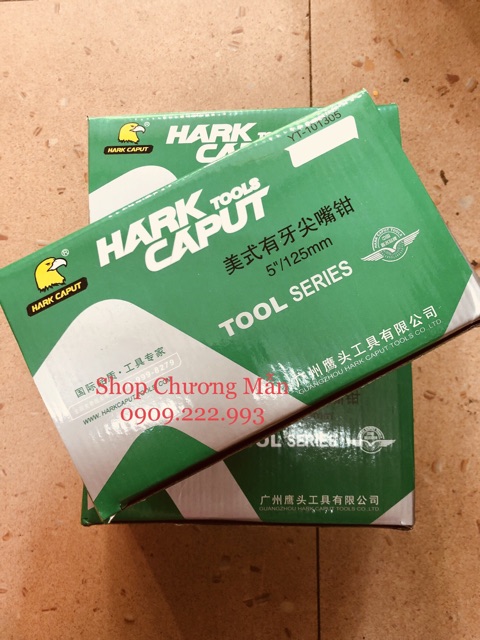 1 Cây Kìm Mỏ Nhọn HARK CAPUT 5inch Chất Lượng