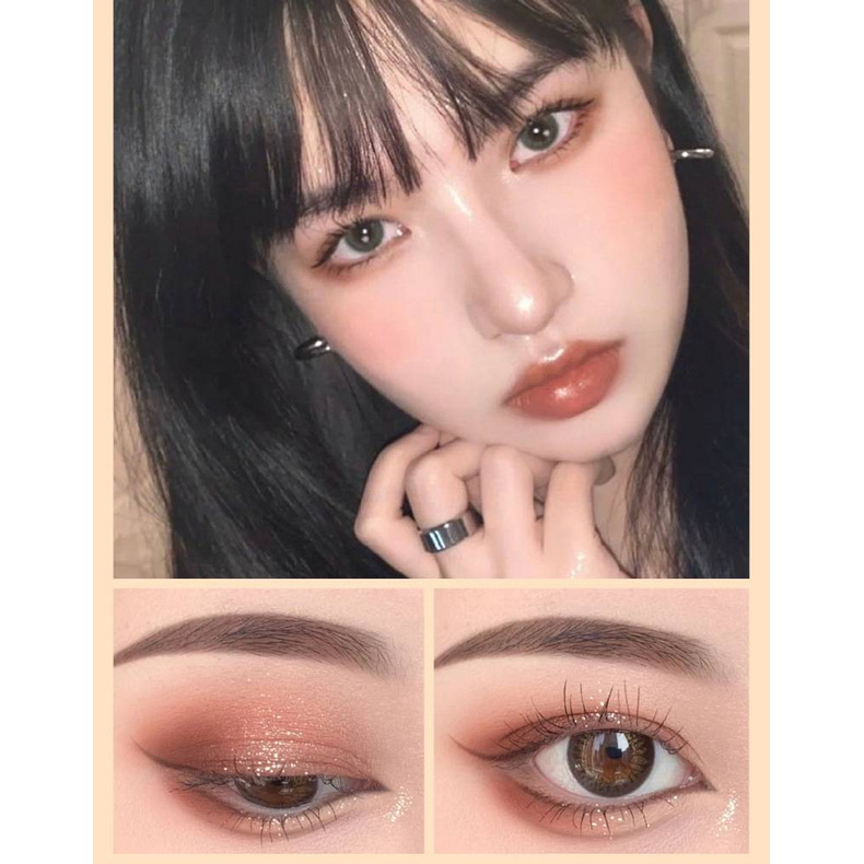 Bảng Phấn Mắt Kissbeauty 4 Màu Lì Ánh Ngọc Trai Lâu Trôi Không Thấm Nước