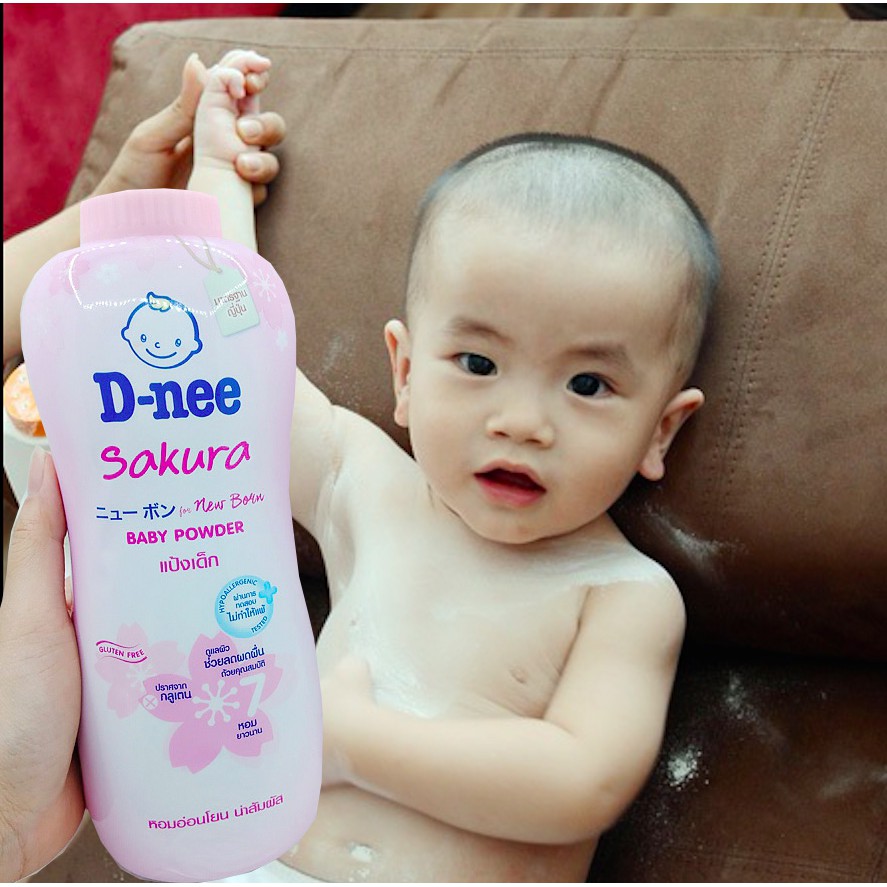 Phấn Rôm Thơm D-Nee Cho Bé Từ 0-4 Tuổi 400g - Thái Lan - ngẫu nhiên
