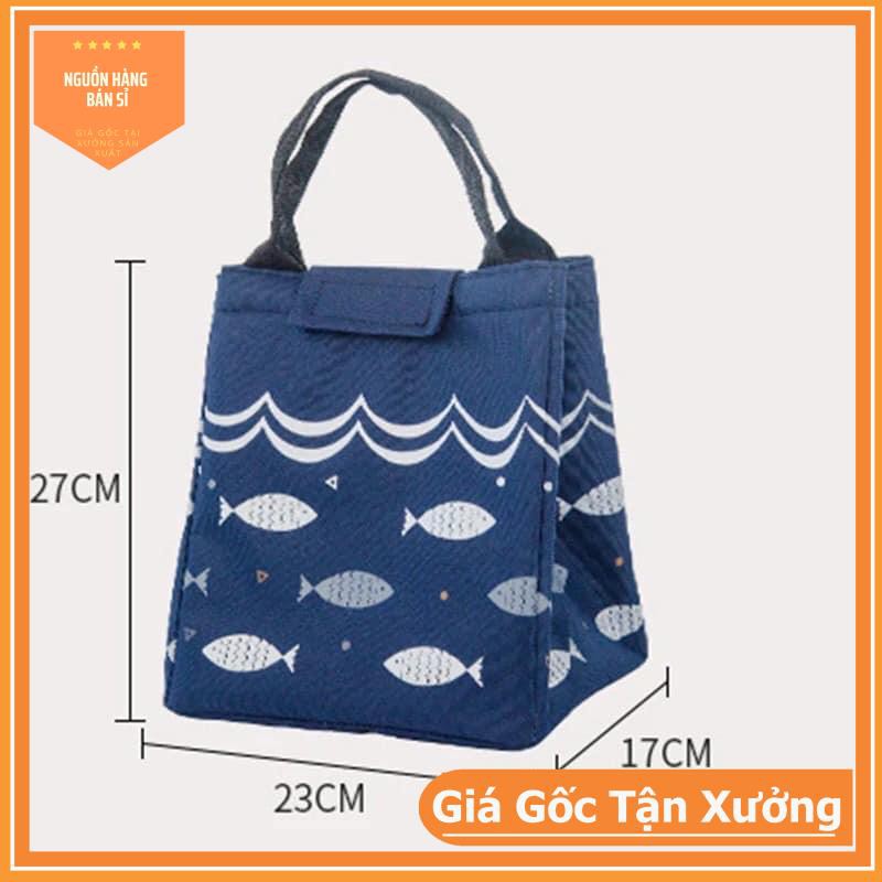 [Xả kho-FreeShip Đơn Từ 50K] Túi đựng hộp cơm giữ nhiệt cao cấp hình cá 2021 | BigBuy360 - bigbuy360.vn