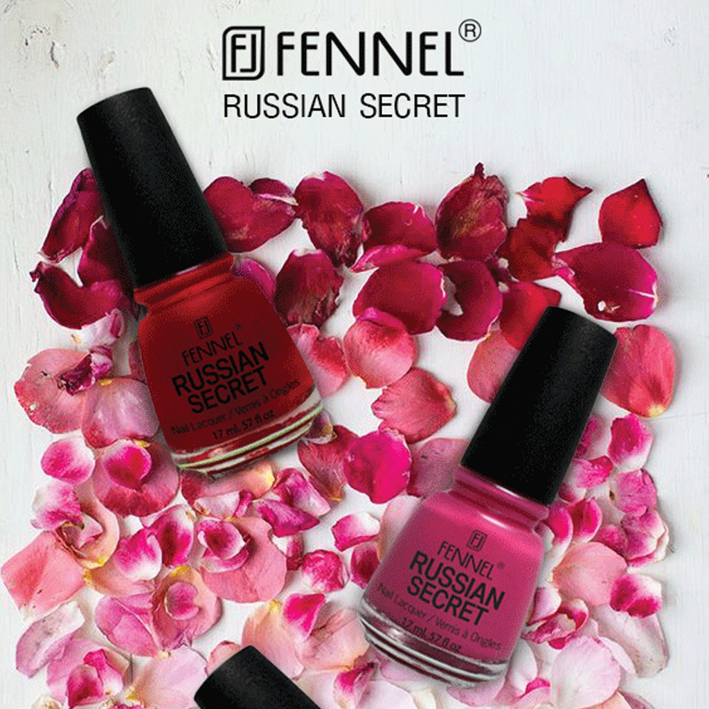 Sơn móng màu nước Fennel Russian Secret Nail Polish 17ml