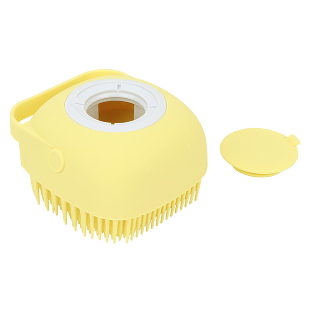 (Hàng Mới Về) Bàn Chải Tắm Cho Bé Bằng Silicon Mềm Có Móc Treo Tiện Dụng