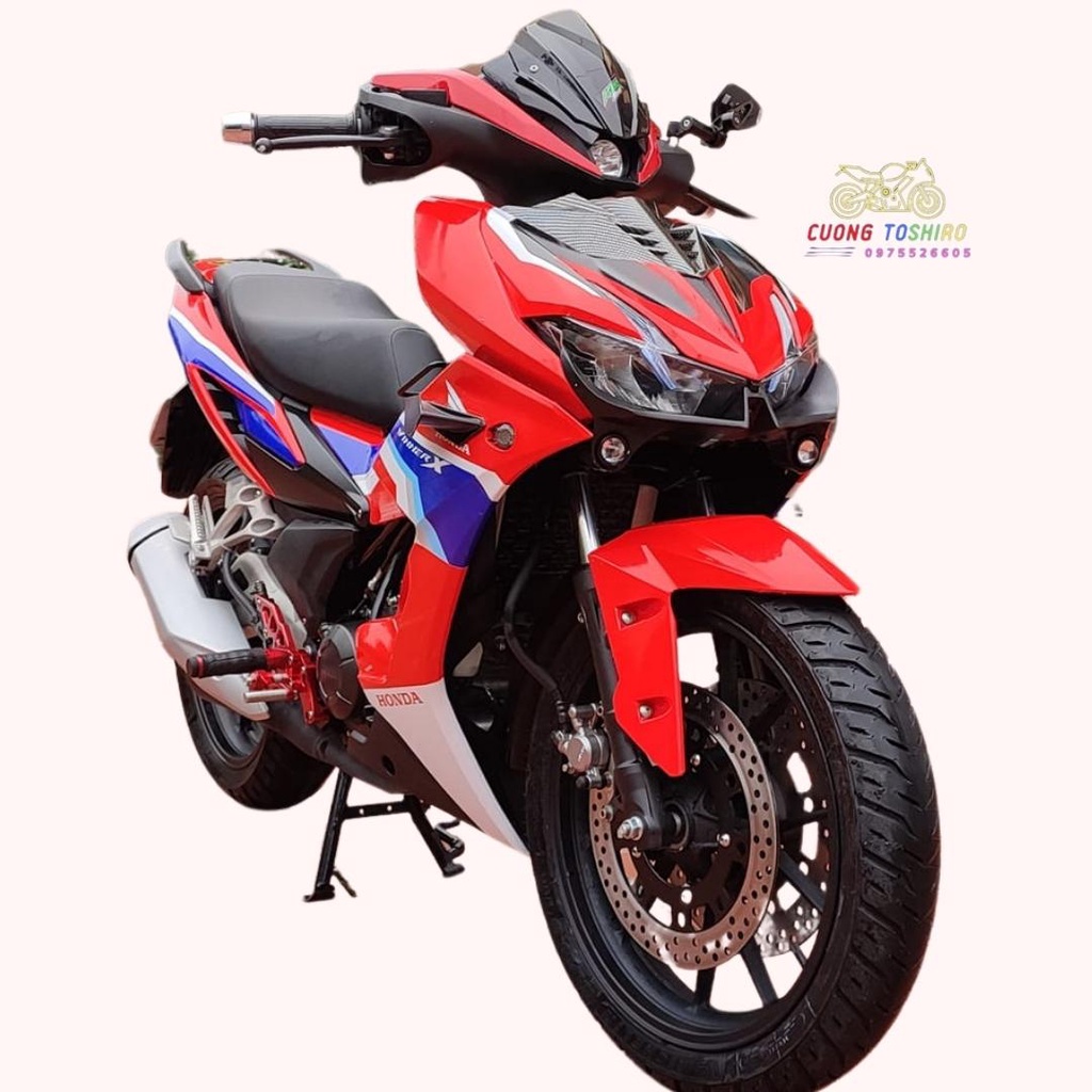 Cánh gió gắn đèn lắp cho xe winnerx đèn pha sáng 2 màu trắng vàng siêu sáng làm đẹp xe bảo hành 1 năm