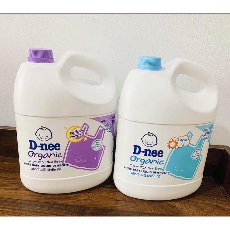 Nước giặt xả Dnee Thái Lan đủ 4 mùi siêu thơm cho bé từ sơ sinh - Can 3000ML