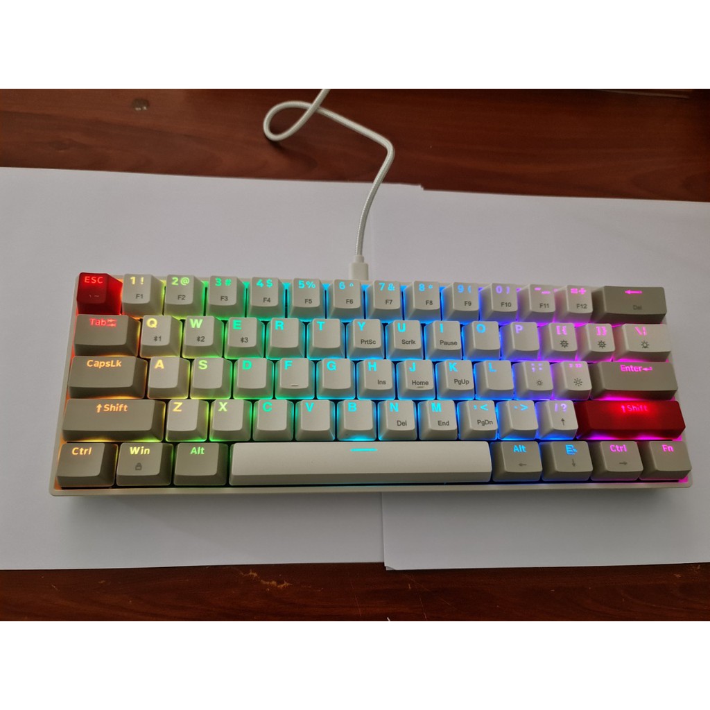 Bàn Phím Cơ Không Dây NEWMEN GM610 - Hàng Chính Hãng