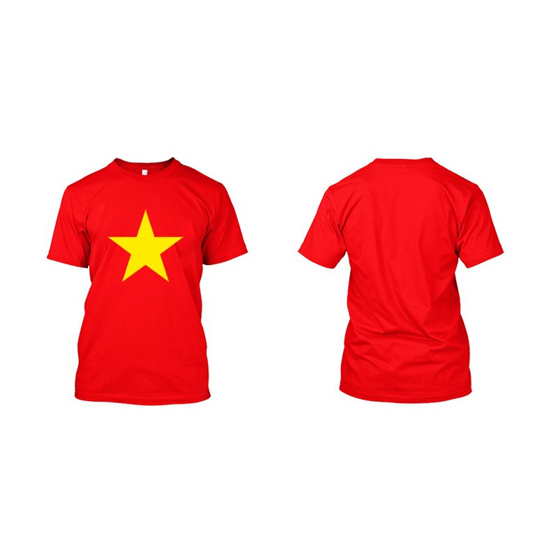 ÁO TỔ QUỐC CỜ ĐỎ SAO VÀNG CHẤT ĐẸP (SỈ - LẺ)