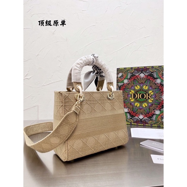 Túi xách Diỏr D-lite thêu sz 24