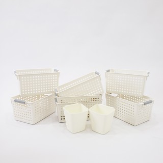 Set giỏ chia kệ Umoo siêu tiện lợi