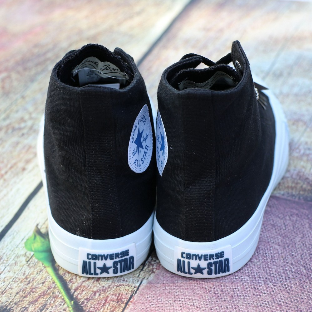 Giày Sneaker Chuck 2 Nam Cổ Cao Đen | BigBuy360 - bigbuy360.vn