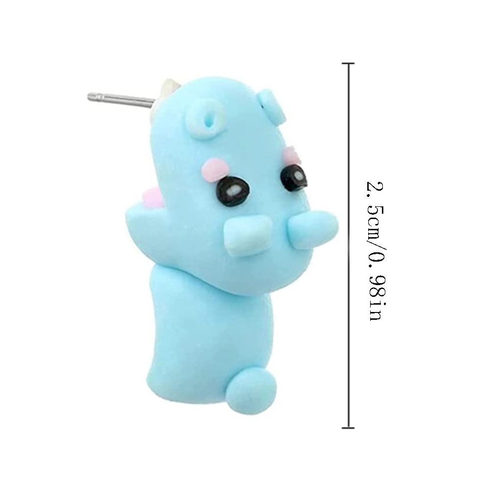 Khuyên tai hình động vật 3d xinh xắn thời trang cho nữ