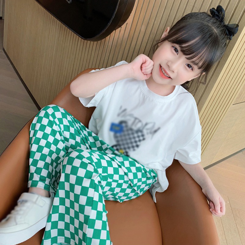 Quần Ống Rộng Thời Trang Hàn Quốc Dành Cho Bé Gái