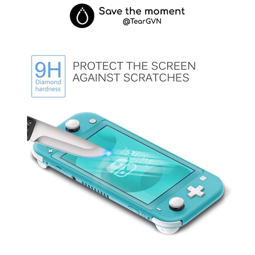 Dán cường lực cho Nintendo Switch Lite - 2 miếng