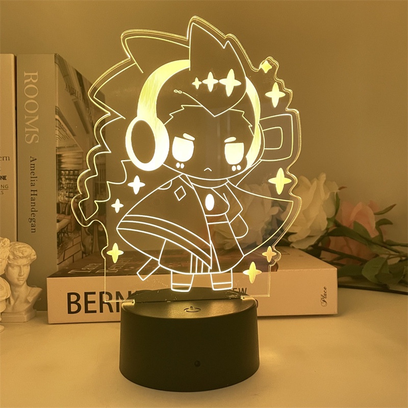 Truyện Tranh Sky: Đèn Ngủ LED Ánh Sáng Ban Đêm Có Điều Khiển Từ Xa Sạc USB Trang Trí Nhà Cửa