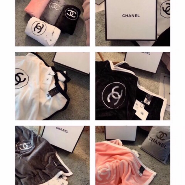Chăn tuyết Chanel cao cấp