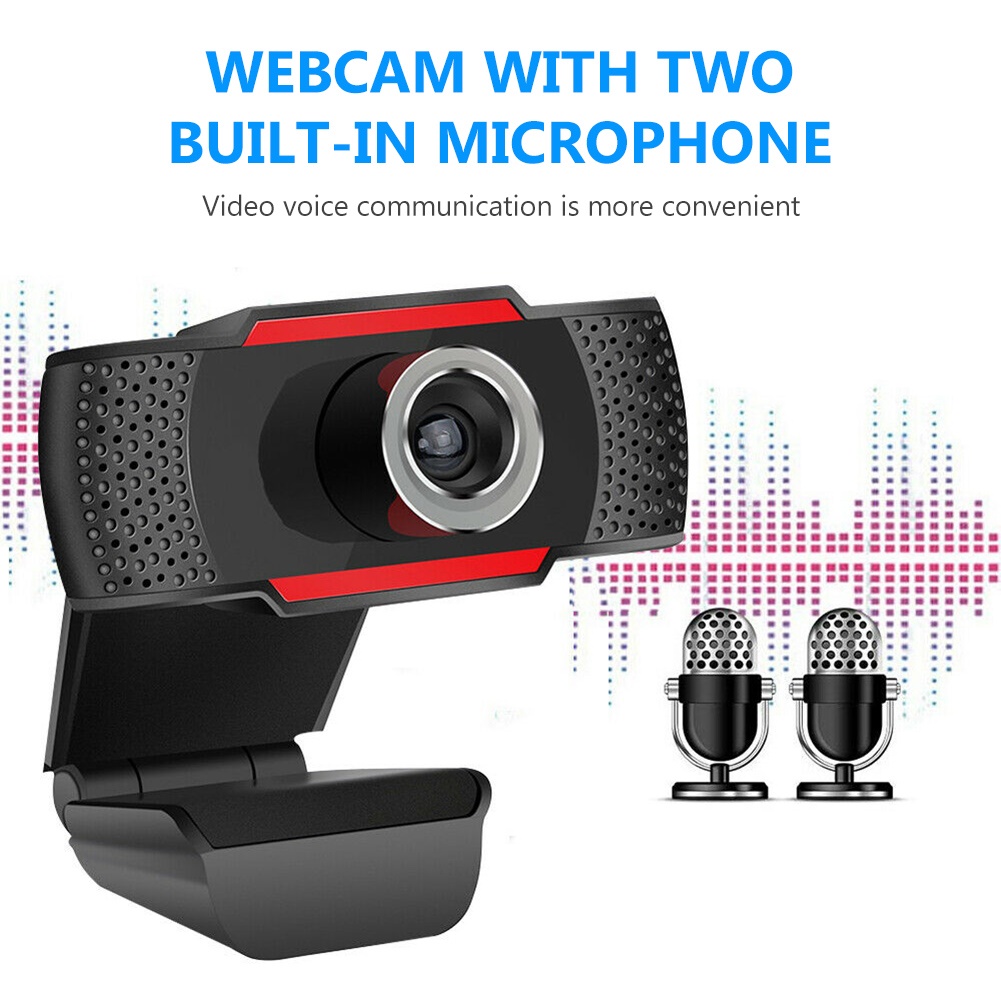Webcam 480 / 720 / 1080p Usb 2.0 Kèm Micro Cho Máy Tính
