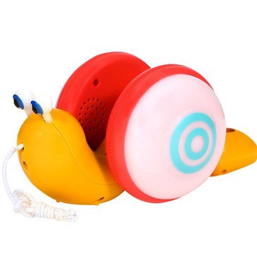 Đồ chơi ốc sên tinh nghịch phát sáng bò,phát nhạc siêu vui nhộn dành cho bé có dây kéo.