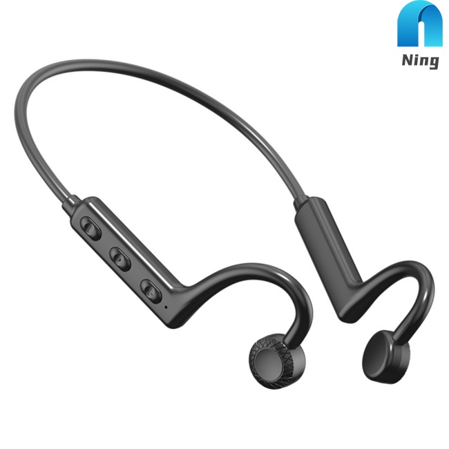 Tai Nghe Bluetooth Ning Ks-19 Truyền Âm Qua Xương Chống Thấm Nước Có Dây Đeo Cổ Tiện Dụng