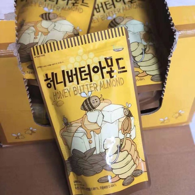 Hạnh nhân mật ong Hàn Quốc