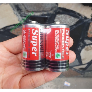 Pin trung maxell Super Power Ace 1.5v (Pin C)