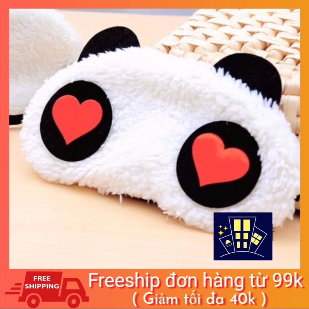 Mặt nạ che mắt ngủ hình gấu Panda cam kết hàng loại 1 Chính hãng