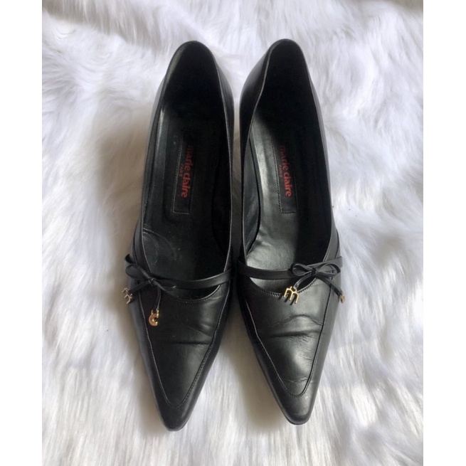 💚 👠  •Giày chuẩn si cao gót chính hãng hiệu của nữ Marie claire 97%•