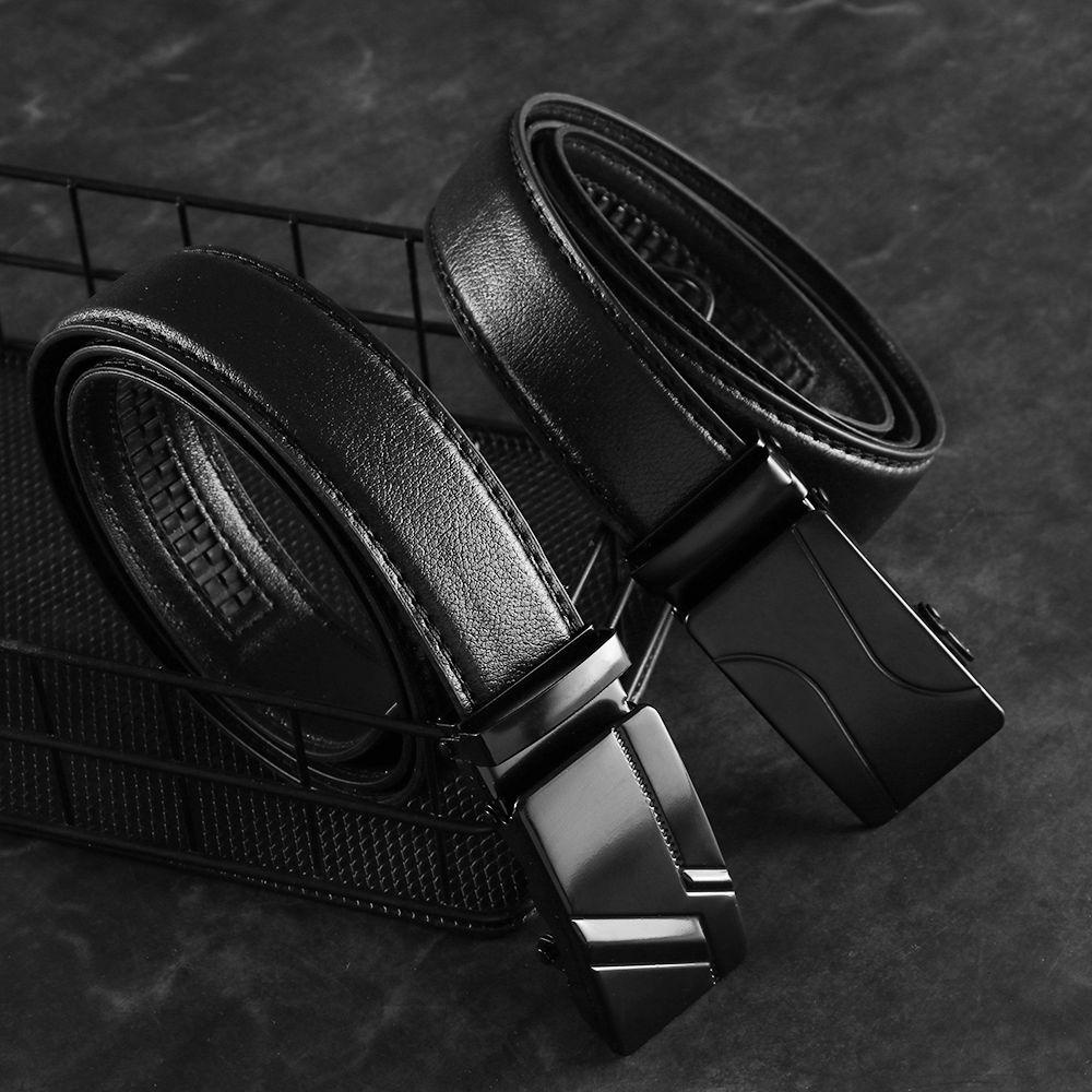 Thắt Lưng Da PU Khóa Tự Động Chất Lượng Cao