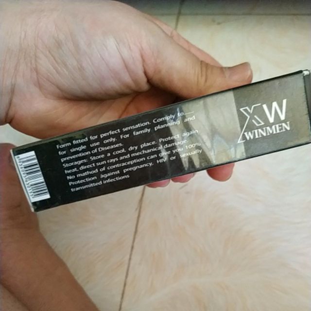 Bao cao su siêu mỏng XW Winmen hộp 10 chiếc