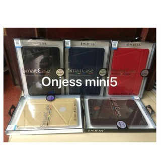 Bao da onjess cho ipad mini 5 - mini 4 - mini 3 - mini 2 - mini 1 gập tam giác lưng dẻo bảo vệ máy chính hãng