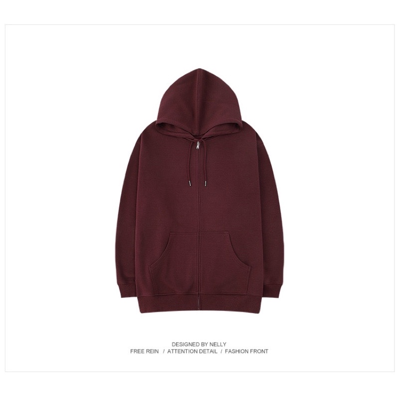 ÁO NỈ LÓT LÔNG KÉO KHOÁ NELLY HEYBIG 2021