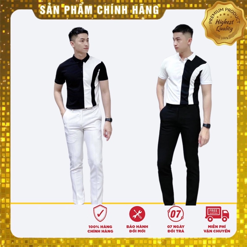 -Áo thun nam cổ bẻ cao cấp HOKO , áo polo nam phong cách Hàn quốc hàng hiếm mới nhất
