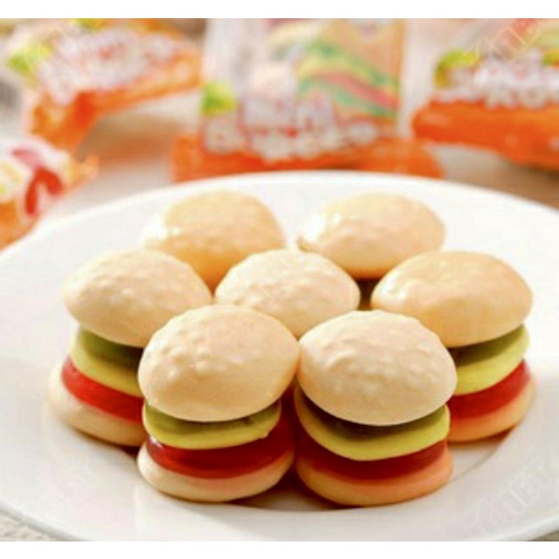 lẻ 1 cái kẹo dẻo yubi hamburger