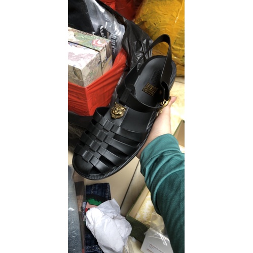 Dép sandal nam rọ GC mặt gấu SC Full Bill box, thẻ