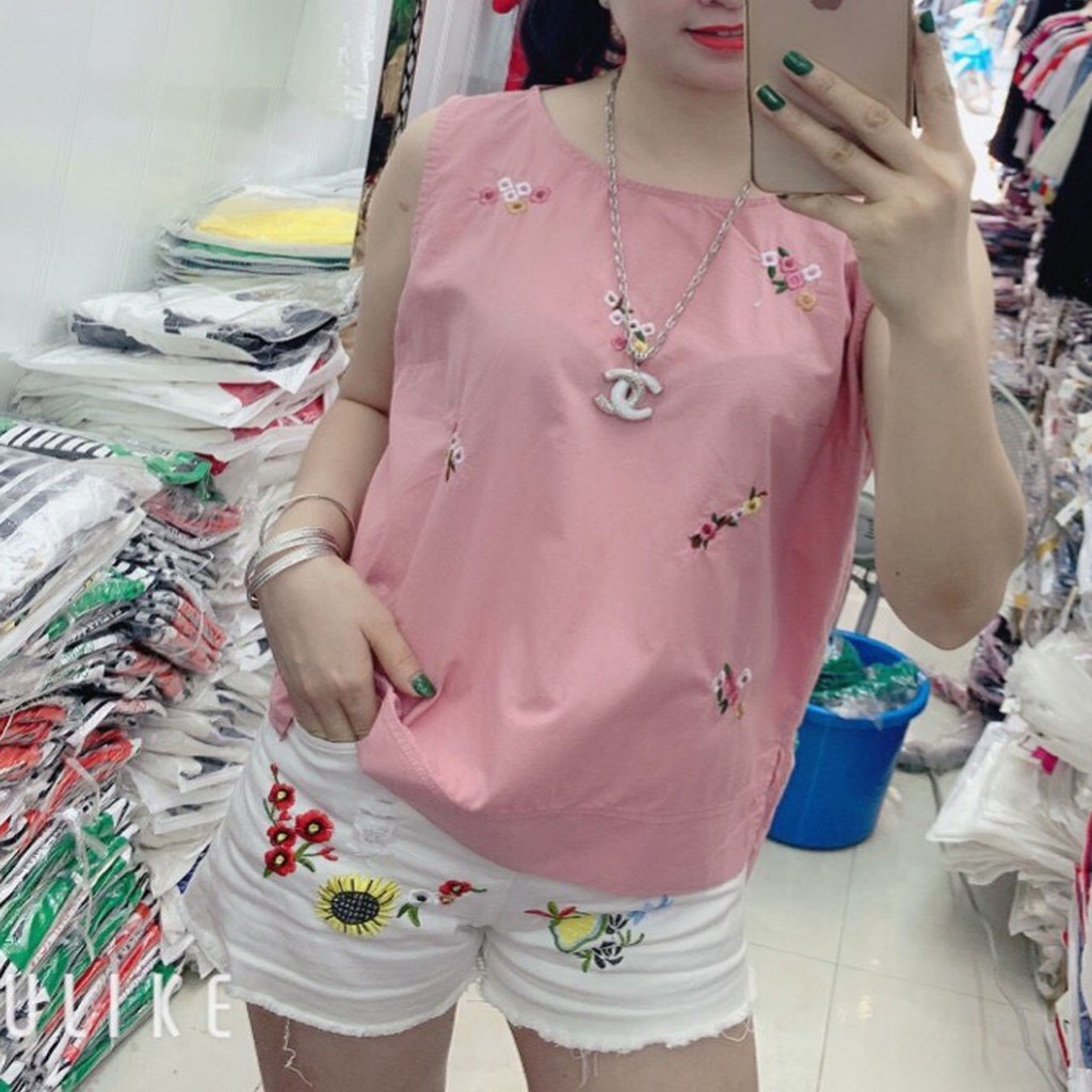 ÁO SN THÊU HOA TOÀN THÂN
