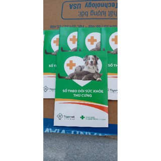 Sổ theo dõi sức khỏe chó mèo