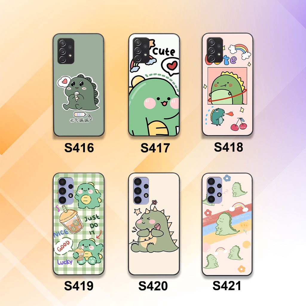 Ốp lưng Samsung Galaxy A32 - A52 - A72 in hình khủng long cute
