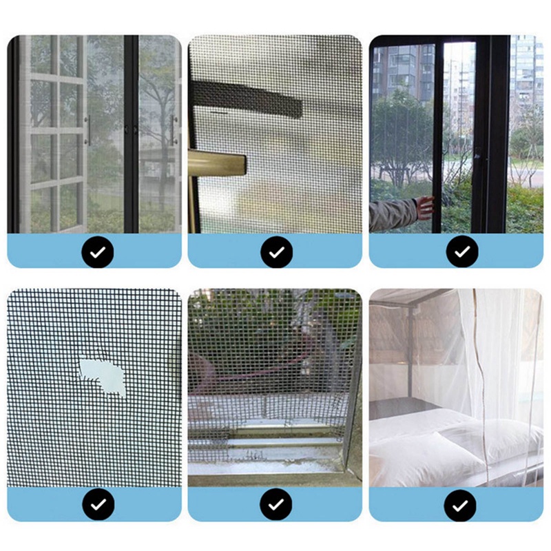 Băng Dán Lưới Sửa Chữa Cửa Sổ Chống Muỗi Tự Dính
