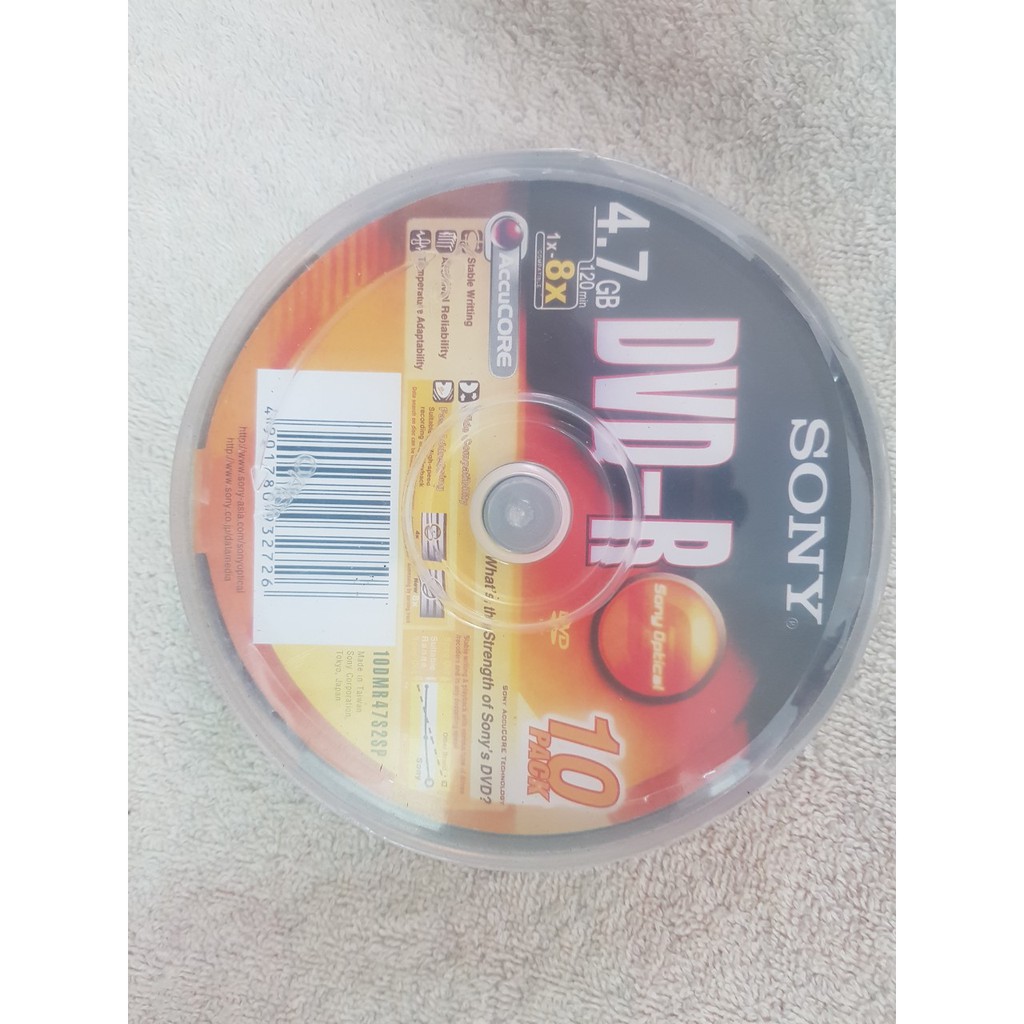 Hộp lốc đĩa DVD trắng Maxell, Sony nguyên hộp, dùng để ghi đĩa dữ liệu nhạc,phim, data