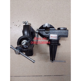 Ê tô bàn đa năng có mâm xoay 360°Asaki 60mm