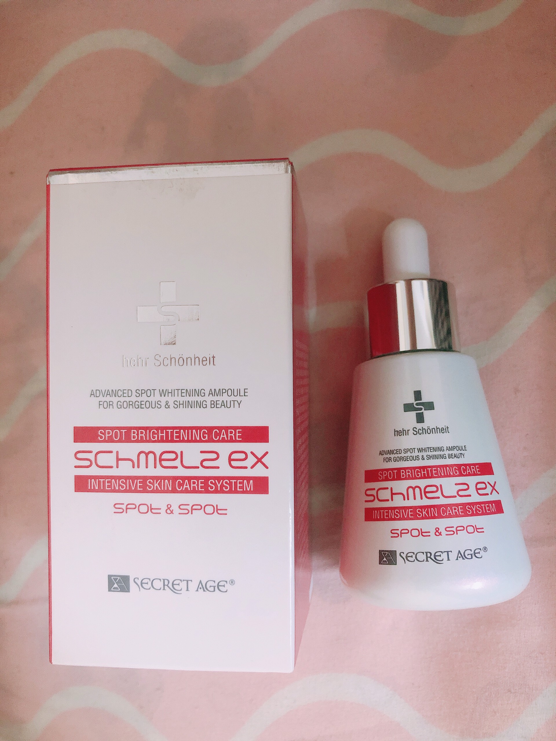 [Serum siêu hot]Serum tinh chất dưỡng trắng da Secret Age Schmelz EX Spot & Spot