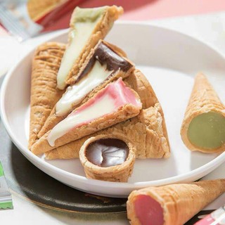 Bánh ốc quế Adorable kem trà xanh