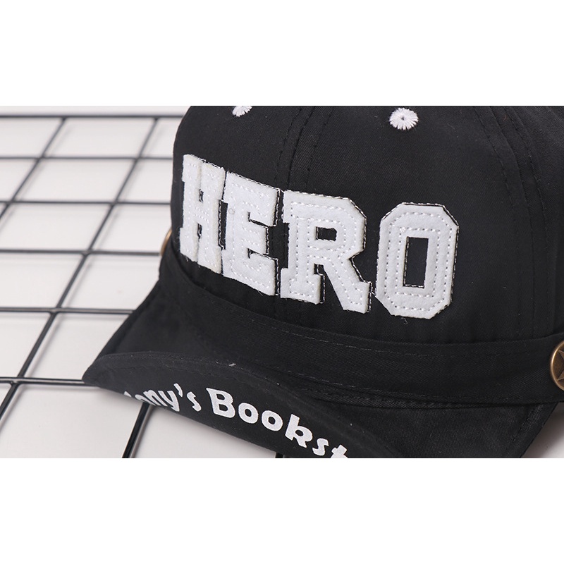 Mũ cho bé thêu chữ dễ thương cho bé 6 đến 24 tháng